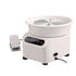 VEVOR Pottery Wheel, 11 inch Pottery Forming Machine, 350W Electric Wheel for Pottery with Foot Pedal and LCD Touch Screen, Direct Drive Ceramic Wheel with Shaping Tools for DIY Art Craft, White