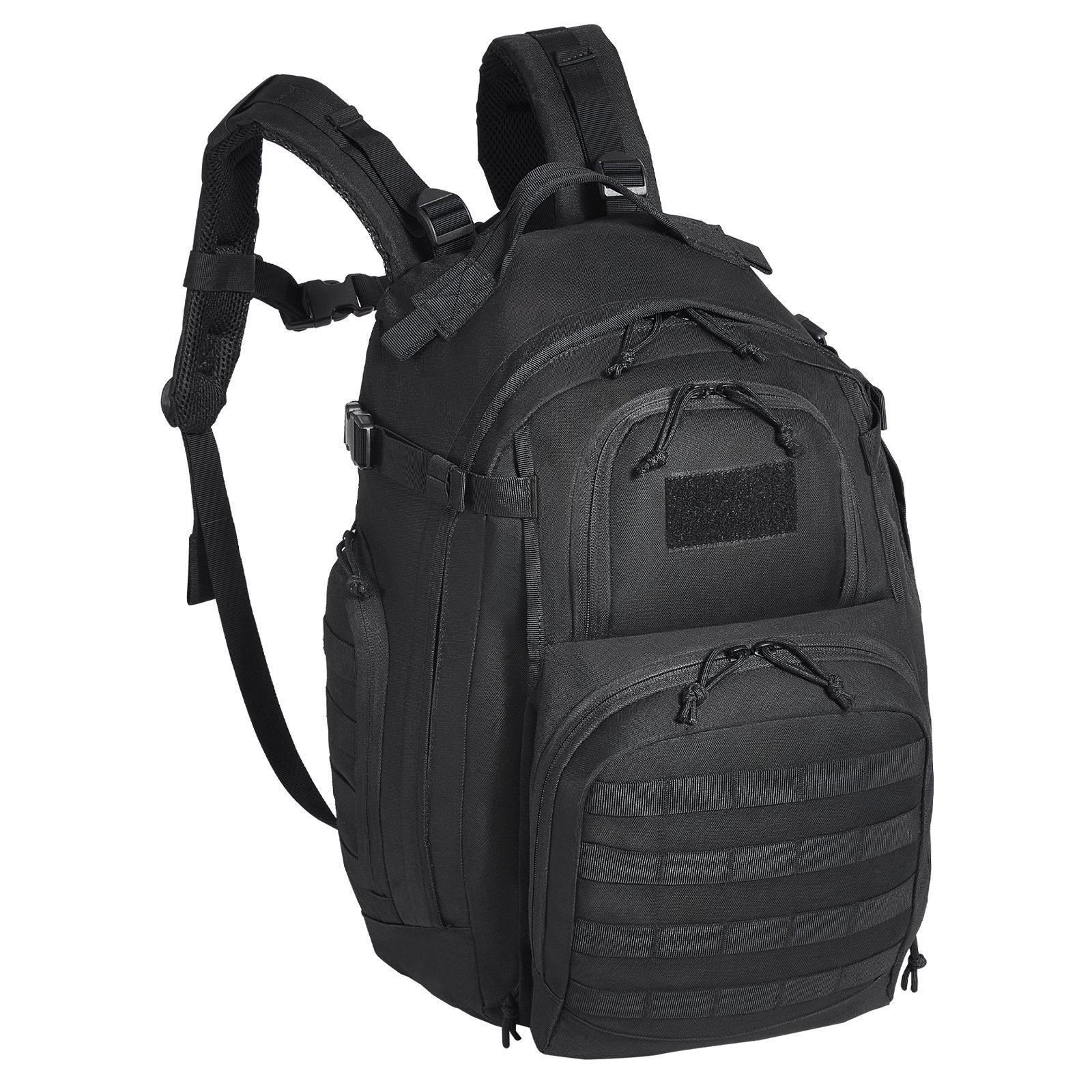 Tactical Backpack 40L Military Backpack with Molle Mode & Sponge Pad Black