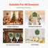 VEVOR Artificial Decorative Wreath 66.04 cm Green Eucalyptus Leaves Year Round