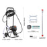 Stand Airless Paint Sprayer, 750W 3000PSI High Efficiency Electric Airless Sprayer With Cart, Fine And Even Painting Effect, Paint Sprayers for Home Interior and Exterior Furniture and Fences