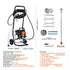 950W Airless Paint Sprayer 3000PSI Electric Paint Sprayer with Cart