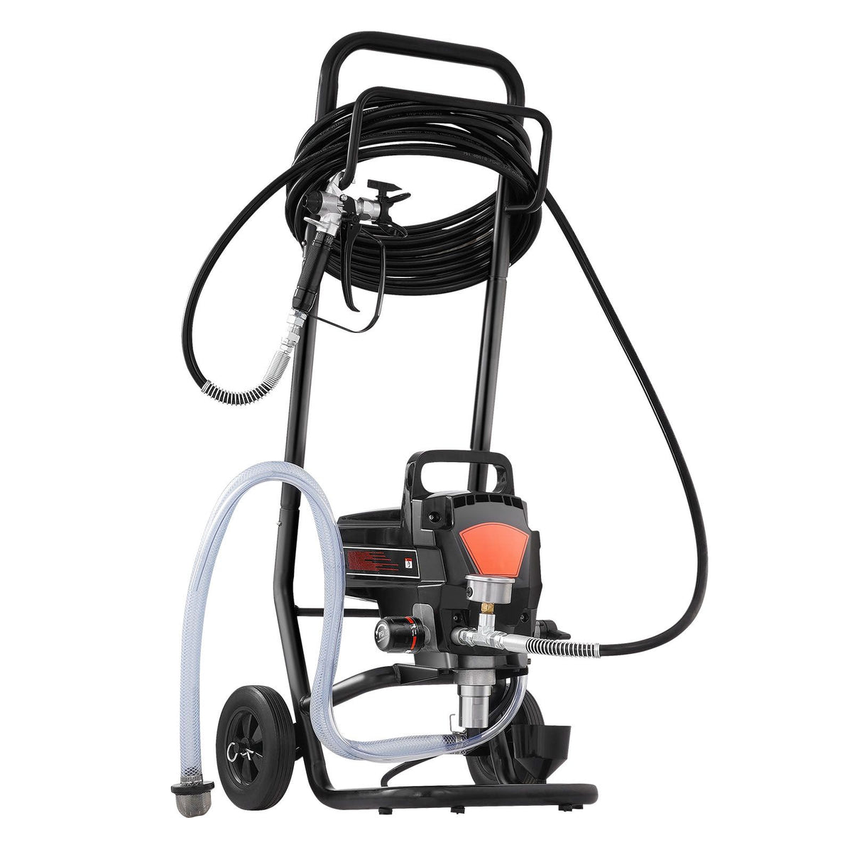 950W Airless Paint Sprayer 3000PSI Electric Paint Sprayer with Cart