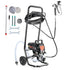 Stand Airless Paint Sprayer, 950W 3000PSI High Efficiency Electric Airless Sprayer With Cart, Fine And Even Painting Effect, Paint Sprayers for Home Interior and Exterior Furniture and Fences