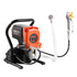 Stand Airless Paint Sprayer, 900W, 3300PSI High Pressure Airless Sprayer, Cleaning Brush, Hose, Extension Rod, Nozzles, Electric Spray Paint Machine for Interior or Exterior of House, Fence