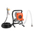Stand Airless Paint Sprayer, 900W, 3300PSI High Pressure Airless Sprayer, Cleaning Brush, Hose, Extension Rod, Nozzles, Electric Spray Paint Machine for Interior or Exterior of House, Fence