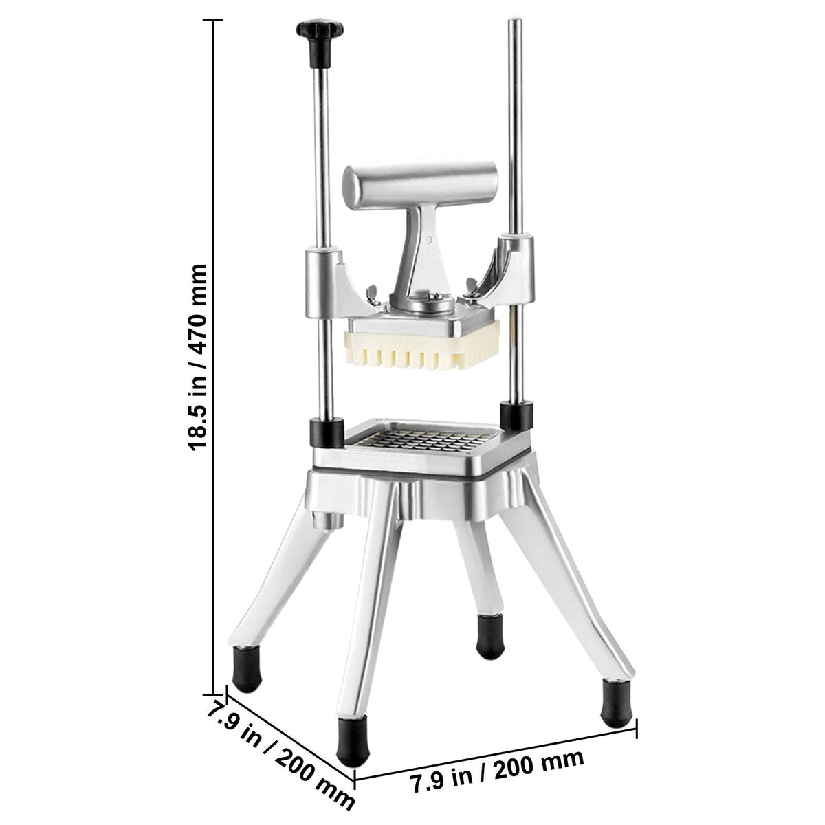 Commercial Vegetable Fruit Chopper 1/4