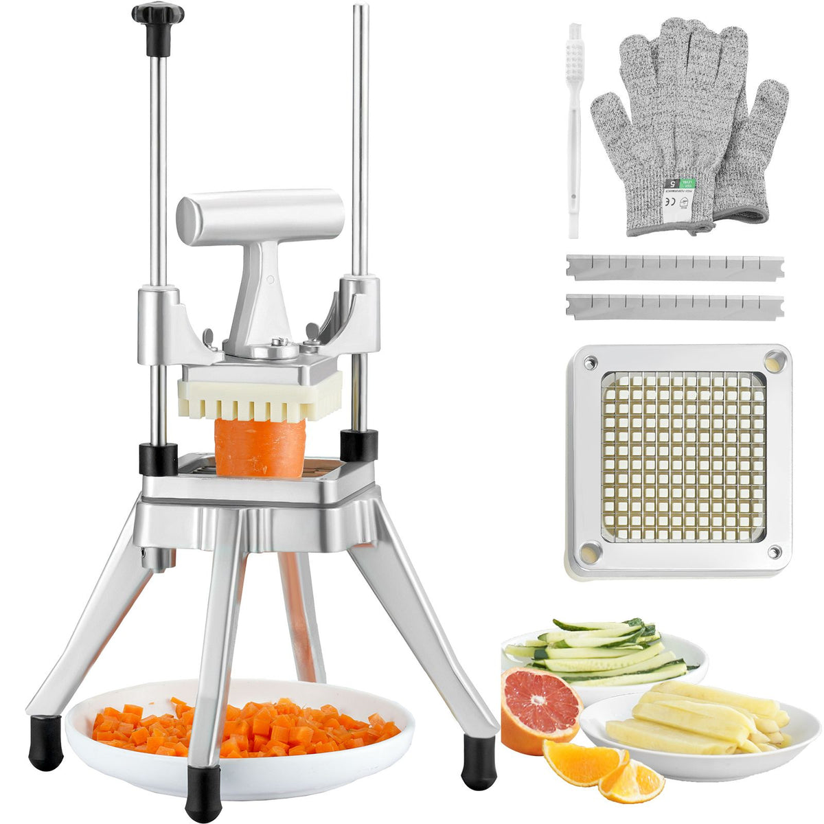 Commercial Vegetable Fruit Chopper 1/4