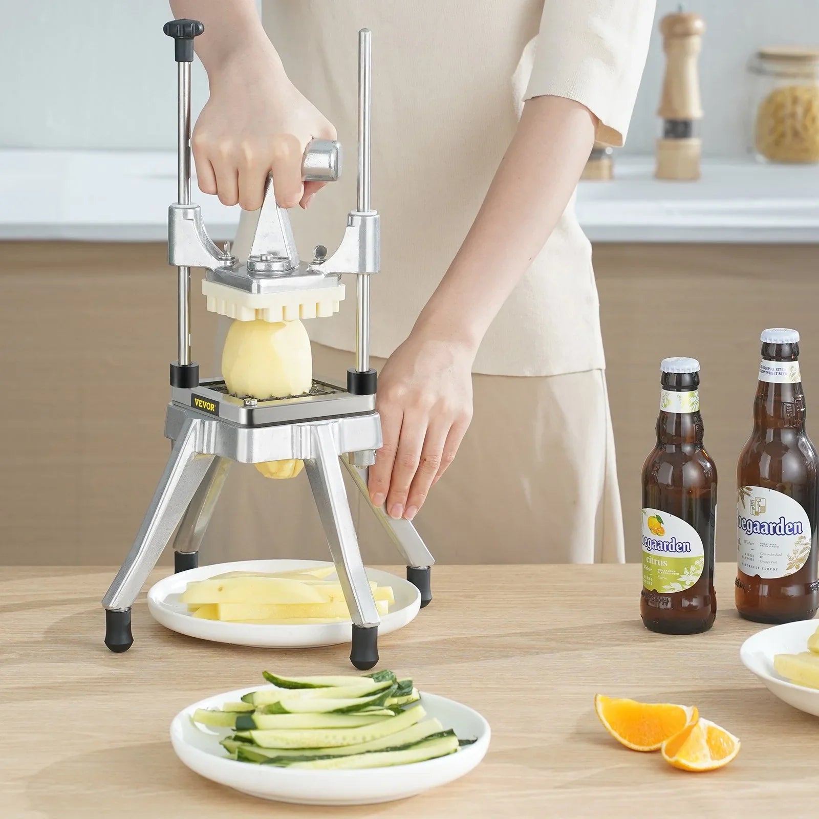 Commercial Vegetable Fruit Chopper 1/4