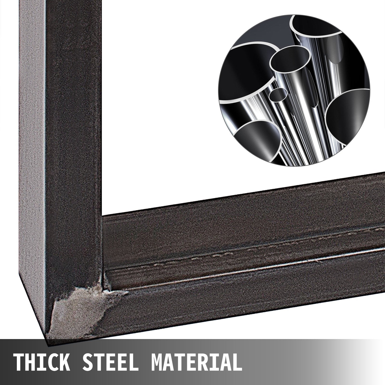 72 x 60 cm Dining Table Legs Office Table Legs Set of 2 Steel Table Legs Computer Desk Legs Steel Bench Legs Country Style Table Legs DIY Furniture Legs