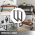 72 x 60 cm Dining Table Legs Office Table Legs Set of 2 Steel Table Legs Computer Desk Legs Steel Bench Legs Country Style Table Legs DIY Furniture Legs