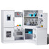 Kitchen Playset Kids Pretend Cooking Play Toy 24 Piece Accessories White