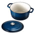 5.7L Enameled Cast Iron Dutch Oven with Lid Induction Oven Safe Blue