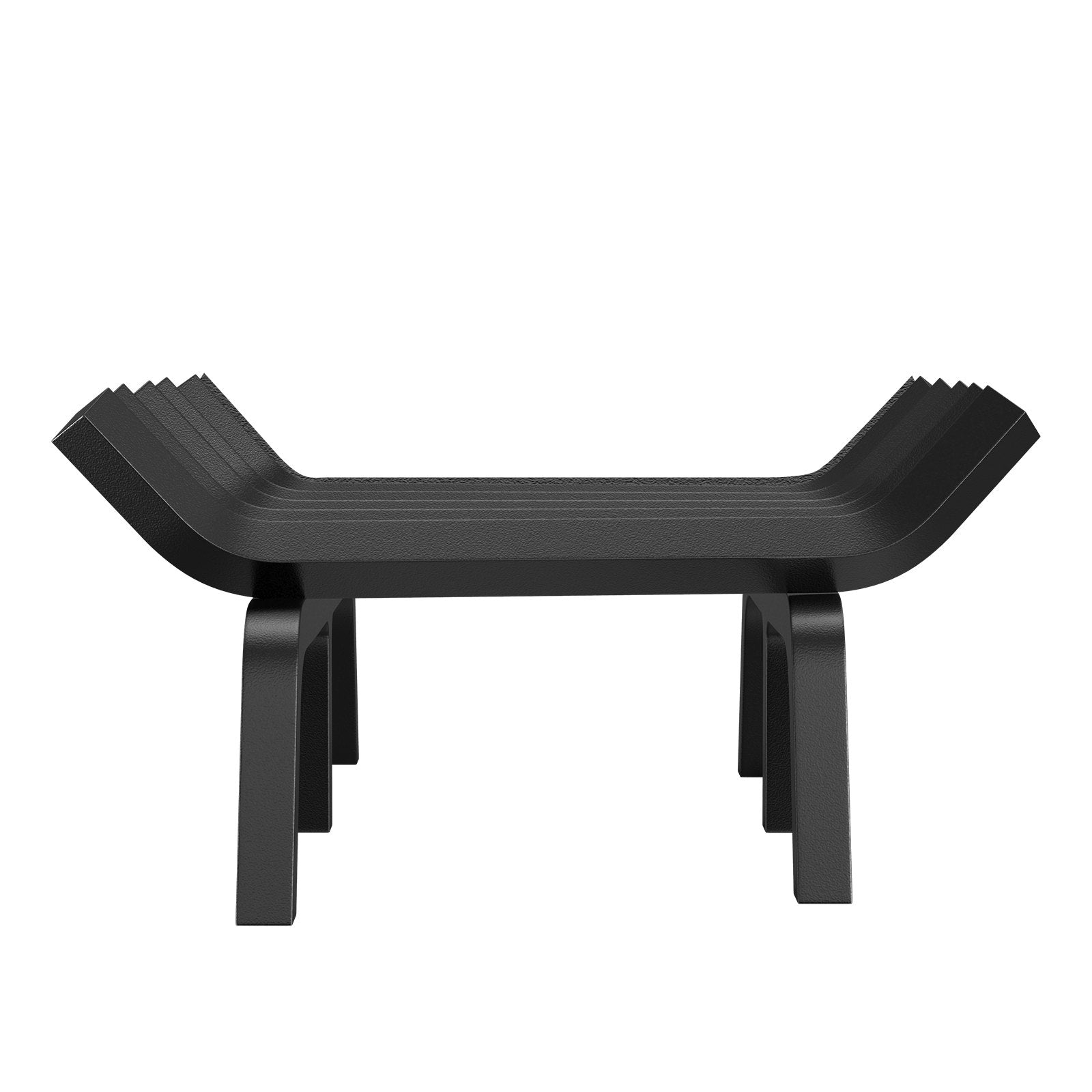 Fireplace Log Grate, 762mm Heavy Duty Fireplace Grate with 6 Support Legs, 19.05mm Solid Powder-coated Steel Bars, Log Firewood Burning Rack Holder for Indoor and Outdoor Fireplace