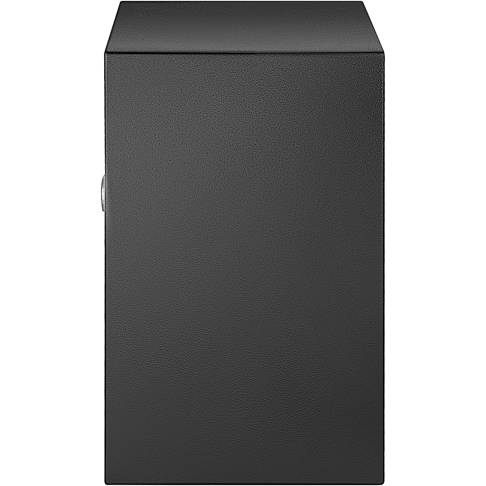 Safe Box, 2.1 CU.FT Fingerprint Safe Box for Money w/ 2 Keys & Digital Keypad, Q235 Steel Safe Box for Storing Cash, Jewelry, Pistols, Documents, Watches in Home & Office & Hotel