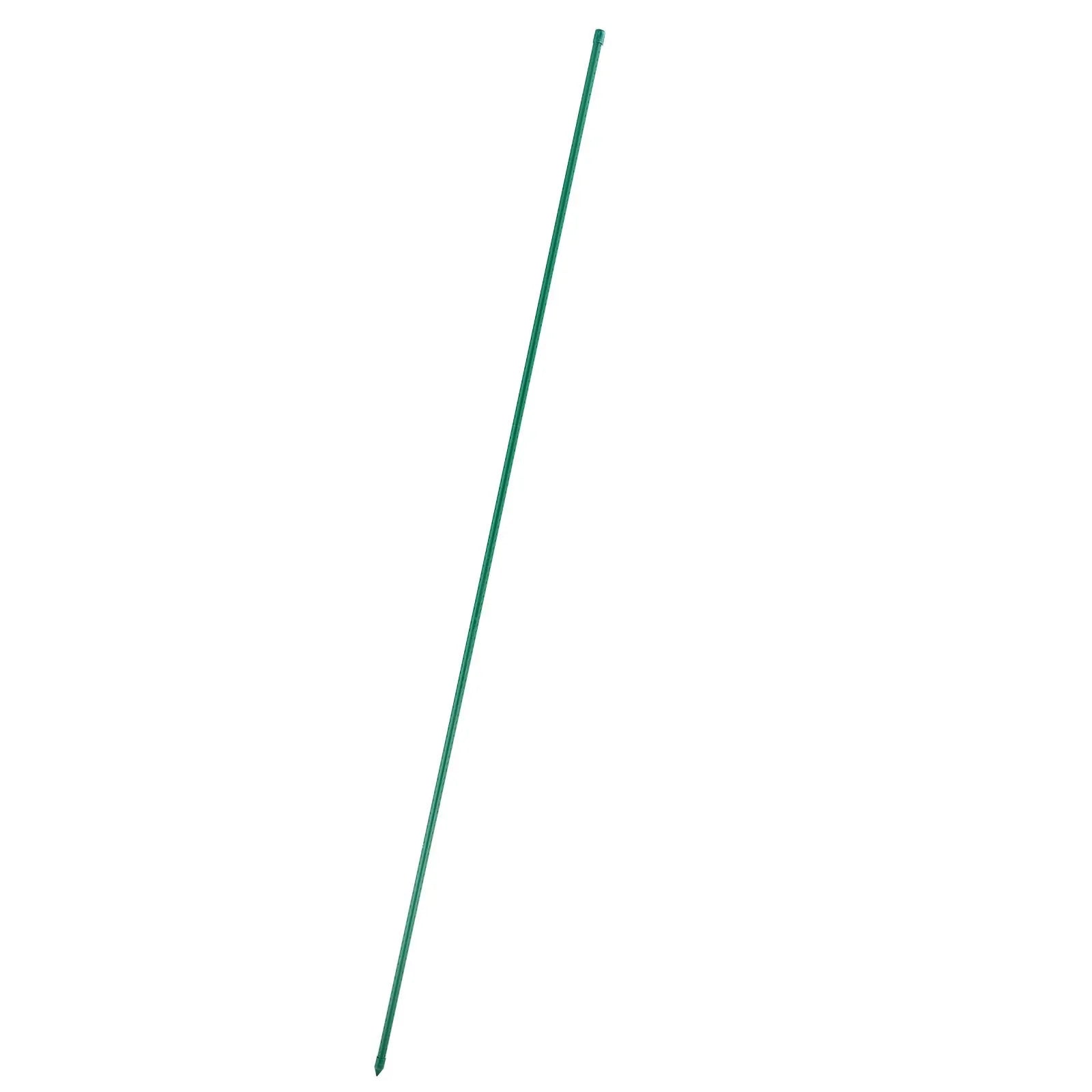 Garden Stakes, 50 Pack, 1455 mm, Plastic Coated Metal Tomato Stakes, Garden Sticks for Plants Support, with Pointed End and Non-Slip Bumps for Growing Climbing Plants, Outdoor Vegetables