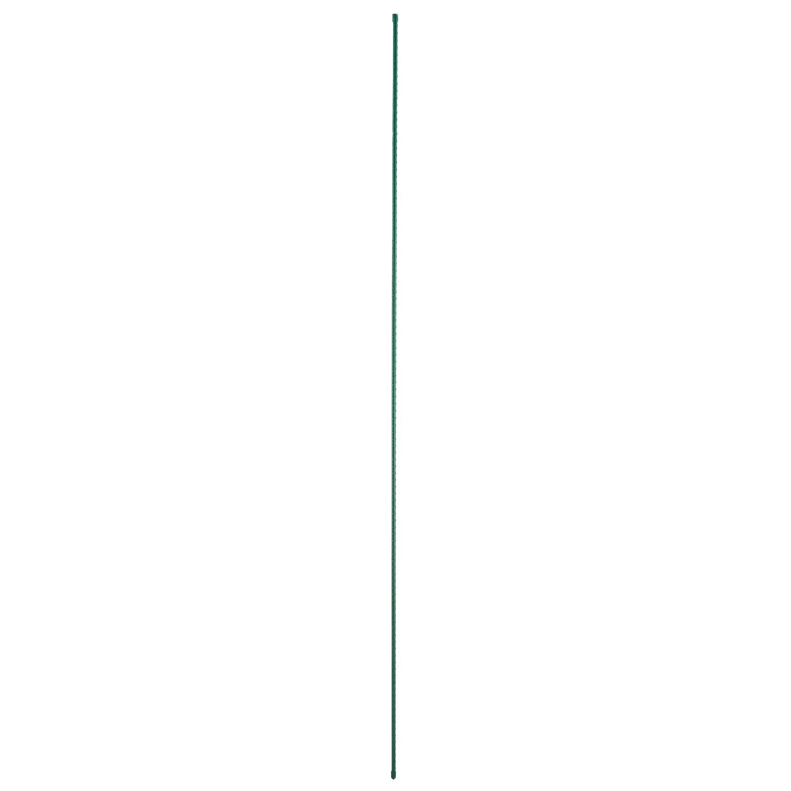 Garden Stakes, 25 Pack, 1800 mm, Plastic Coated Metal Tomato Stakes, Garden Sticks for Plants Support, with Pointed End and Non-Slip Bumps for Growing Climbing Plants, Outdoor Vegetables
