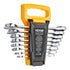 VEVOR Combination Wrench Set 8-Piece Metric 8 mm to 19 mm with Organizer Rack