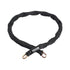 Bike Chain Lock, 5.91 Ft Security Bicycle Chain Lock, Heavy Duty Metal Steel Anti-Theft High Security Bike Locks, Perfect for Bike, Motorcycle, Scooter, Bicycle, Door, Fence, Gate, 9.5mm, Black