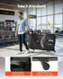Bike Travel Bag, Transport Universal Bicycle Storage Case Bag with TSA Lock, Support Plates, Protection and Fork Mount Stabilisation, Bicycle Case Max. Wheelbase 130 cm for Airplane, Outdoor Use