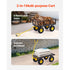 500lb Steel Garden Cart Heavy Duty Utility Wagon with 10" Tires