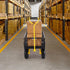500 Lbs Steel Garden Cart, Heavy Duty Garden Wagon Cart Pullable on Wheels, Metal Yard Utility Wagon Carts with 10" All Terrain Tires, Mesh Removable Sides and 180°Rotating Handle