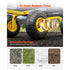 900 Lbs Heavy Duty Steel Garden Cart, Garden Wagon Cart on Wheels, Outdoor Metal Yard Utility Wagon Carts with 10" Tires and Mesh Removable Sides(Convert to Flatbed) and 180°Rotating Handle
