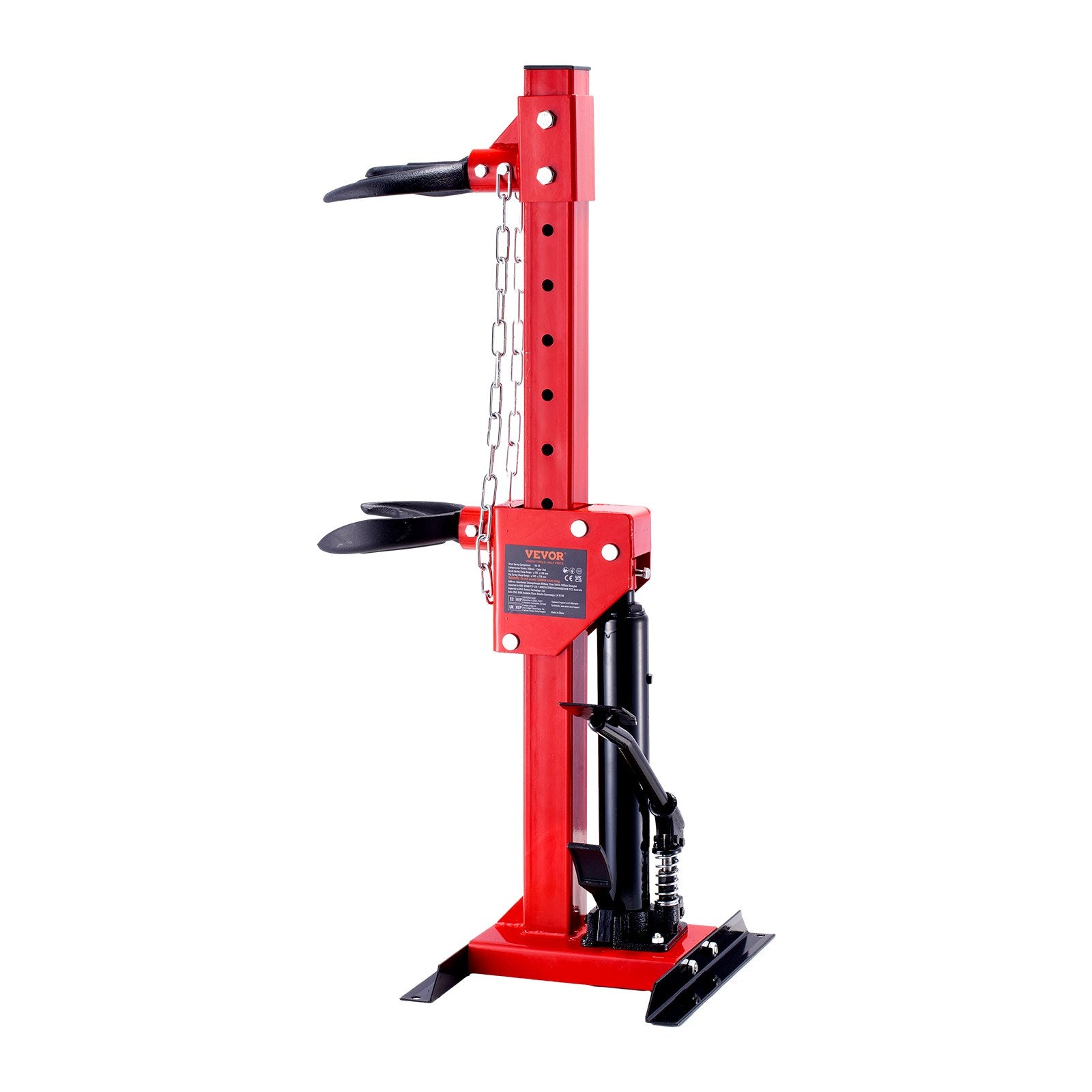 Strut Spring Compressor, 4.5 Ton/9920 LBS Hydraulic Jack Capacity, 1 Ton Rated Compression Force, Auto Strut Coil Spring Compressor Tool, Hydraulic Spring Compressor for Strut Spring Removing