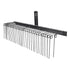 Tow Behind Landscape Rake, 1.8m Tow Dethatcher with 32 Steel Tines, Lawn Dethatcher Rake Attaches to Category 1, 3 Point Hitch for Tractor, for Leaves, Pine Needles, Straw, and Grass