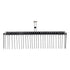 Tow Behind Landscape Rake, 1.8m Tow Dethatcher with 32 Steel Tines, Lawn Dethatcher Rake Attaches to Category 1, 3 Point Hitch for Tractor, for Leaves, Pine Needles, Straw, and Grass
