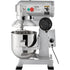 Professional Kitchen Mixer, 10Qt Capacity with Timer, 450W Stainless Steel Bowl Durable Electric Mixer for Commercial Use, 3 Speed Options 113/184/341 RPM, Includes Dough Hook & Whisk