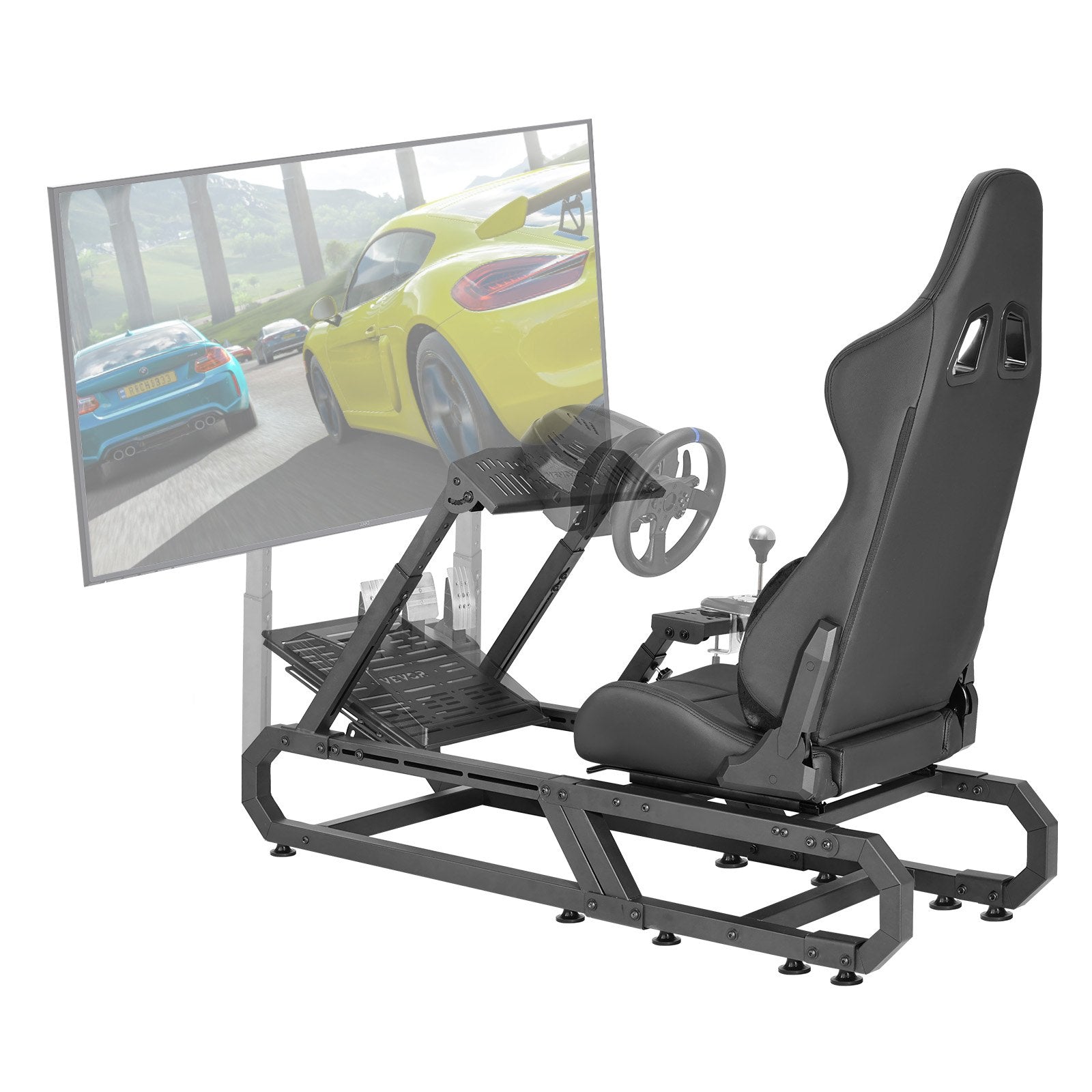 Heavy Duty Racing Wheel Stand for Logitech G923/G920/G29 Max330LBS Compact