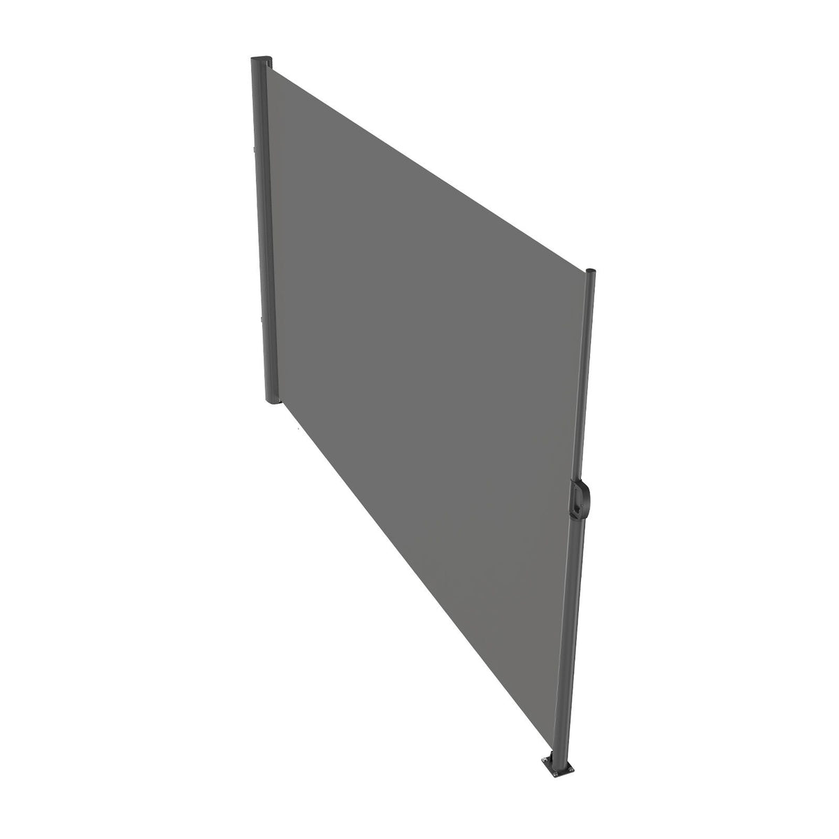 Retractable Side Awning 160x300cm Outdoor Privacy Screen UV30+ Gray
