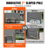 Retractable Side Awning 160x300cm Outdoor Privacy Screen UV30+ Gray