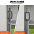 160x300cm Retractable Side Awning Outdoor Privacy Screen Beige UV Resistant