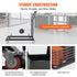 Folding Chair Storage Dolly 12 Chair Capacity Heavy Duty Iron Rack Cart Trolley
