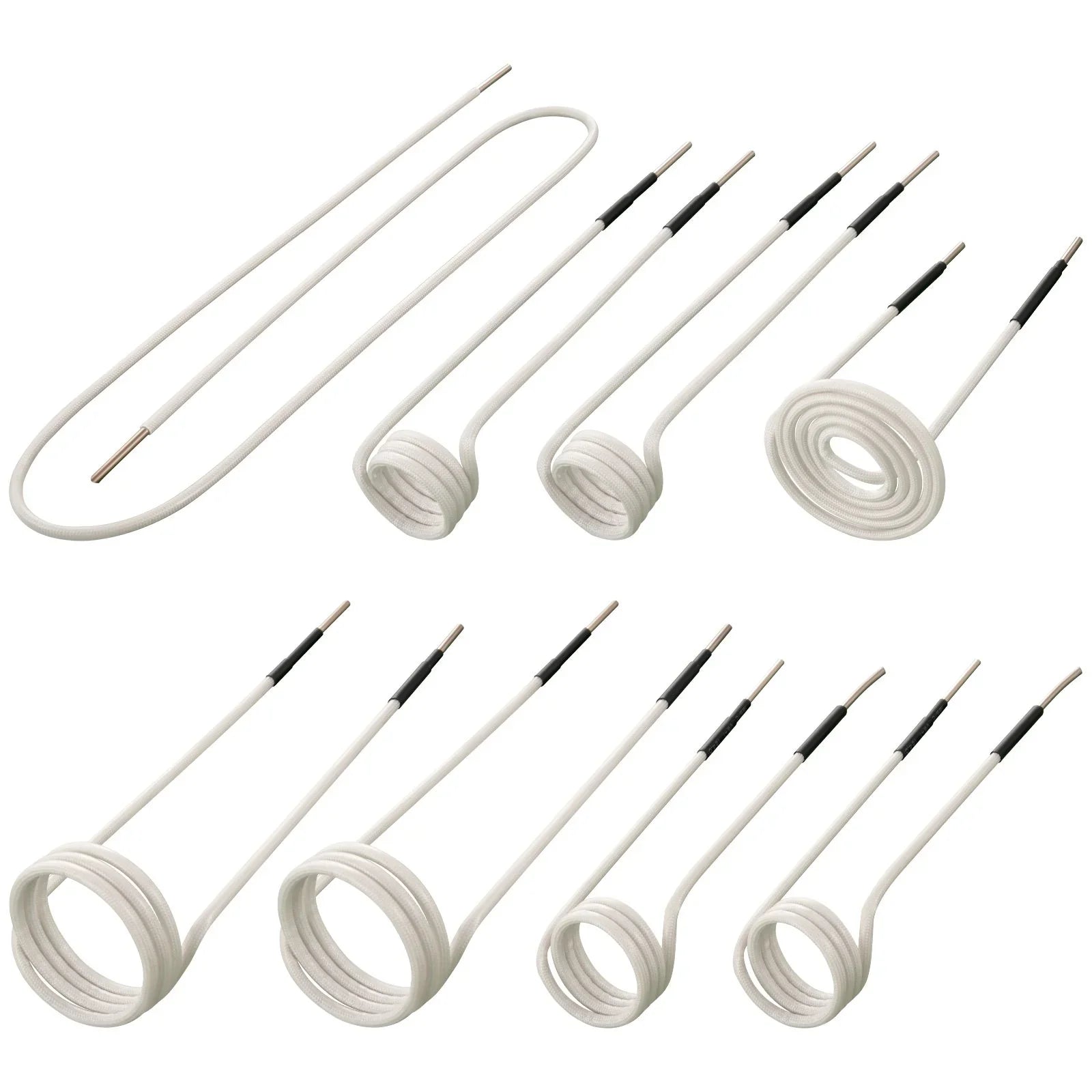 Induction Heater Coil Kit Induction Coils 8PCS For Removing Rusty Bolts