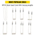 Induction Heater Coil Kit Induction Coils 8PCS For Removing Rusty Bolts