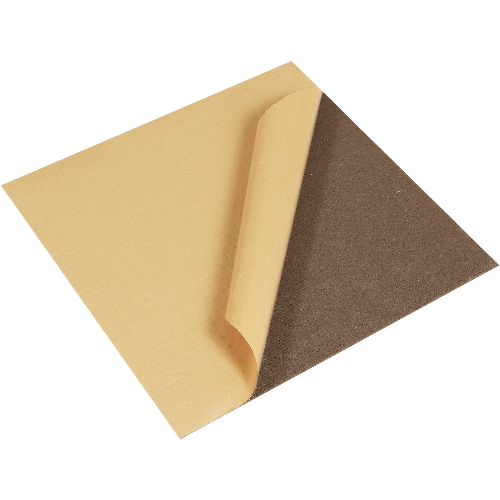 VEVOR Carpet Tiles Peel and Stick, Squares Self Adhesive Carpet Floor Tile, Soft Padded Carpet Tiles, Easy Install DIY for Bedroom Living Room Indoor Outdoor (10 Tiles, Dark Brown)