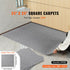 Carpet Tiles Peel and Stick, Squares Self Adhesive Carpet Floor Tile, Soft Padded Carpet Tiles, Easy Install DIY for Bedroom Living Room Indoor Outdoor (9Tiles, Light Gray)