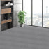 Carpet Tiles Peel and Stick, Squares Self Adhesive Carpet Floor Tile, Soft Padded Carpet Tiles, Easy Install DIY for Bedroom Living Room Indoor Outdoor (9Tiles, Light Gray)