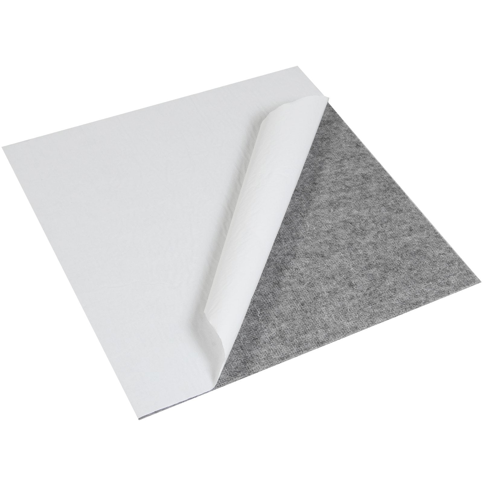 Carpet Tiles Peel and Stick, Squares Self Adhesive Carpet Floor Tile, Soft Padded Carpet Tiles, Easy Install DIY for Bedroom Living Room Indoor Outdoor (9Tiles, Light Gray)