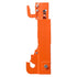 3-Point Quick Hitch with 2 in Receiver, 3000 Lbs Lift Capacity, 3-Pt Hitch with 5 Level Adjustable Bolt, Adaptation to Category 1 & 2 Tractor, Heavy Duty 3 Point Attachments, Orange