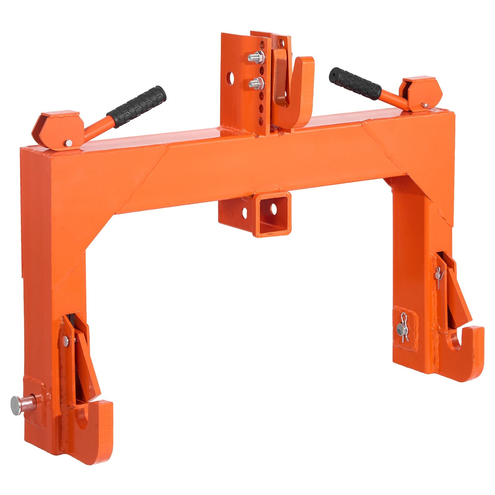 3 Point Quick Hitch with 2in Receiver 3000lb Capacity Cat 1 & 2 Tractor