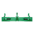3-Point Quick Hitch with 2 in Receiver, 3000 Lbs Lift Capacity, 3-Pt Hitch with 5 Level Adjustable Bolt, Adaptation to Category 1 & 2 Tractor, Heavy Duty 3 Point Attachments, Green