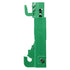 3-Point Quick Hitch with 2 in Receiver, 3000 Lbs Lift Capacity, 3-Pt Hitch with 5 Level Adjustable Bolt, Adaptation to Category 1 & 2 Tractor, Heavy Duty 3 Point Attachments, Green