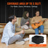 Acoustic Foam Panels 4 Pack 16.5 x 6.3 x 12 in Adhesive for Wall Ceiling