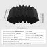 Acoustic Foam Panels 4 Pack 16.5 x 6.3 x 12 in Adhesive for Wall Ceiling