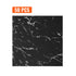 50PCS Peel & Stick Vinyl Floor Tiles 12x12 Black Marble Waterproof DIY