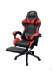 Gaming Chair With Headrest and Foot Rest - Red