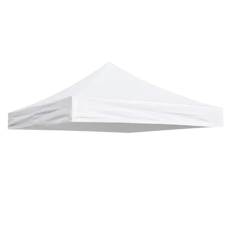 Gazebo Tent Top Cover Camping Beach Sunshade Shelter - White / 2.8x2.8M
